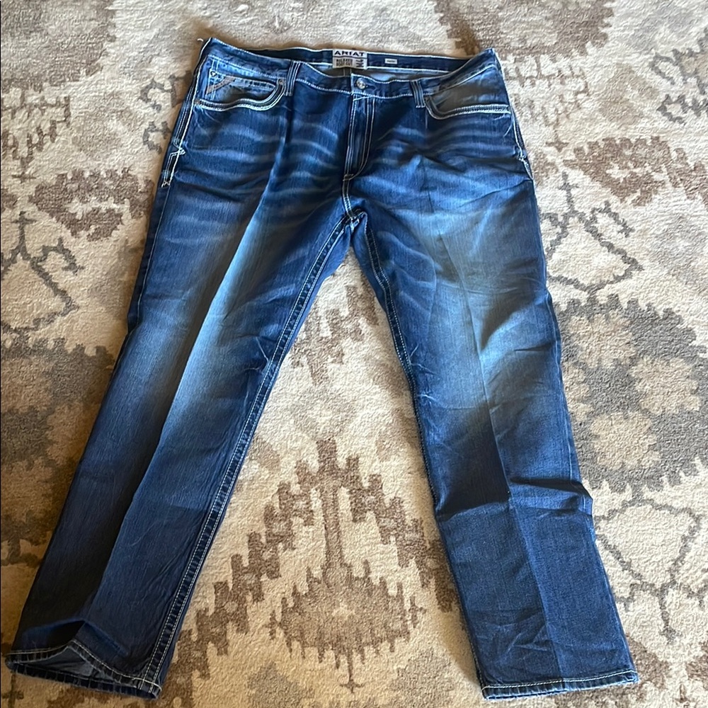 Ariat Men's Straight Jeans - Dark Blue